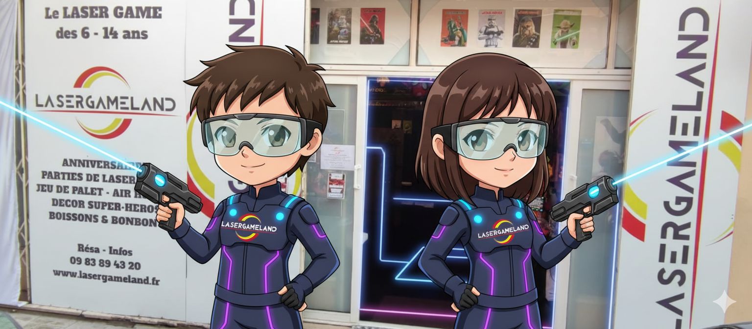 Le Laser Game préféré des 6-12 ans